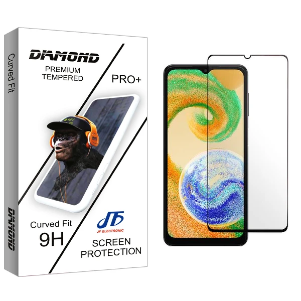 محافظ صفحه نمایش شیشه ای جی اف مدل Diamond مناسب برای گوشی موبایل سامسونگ Galaxy A04s