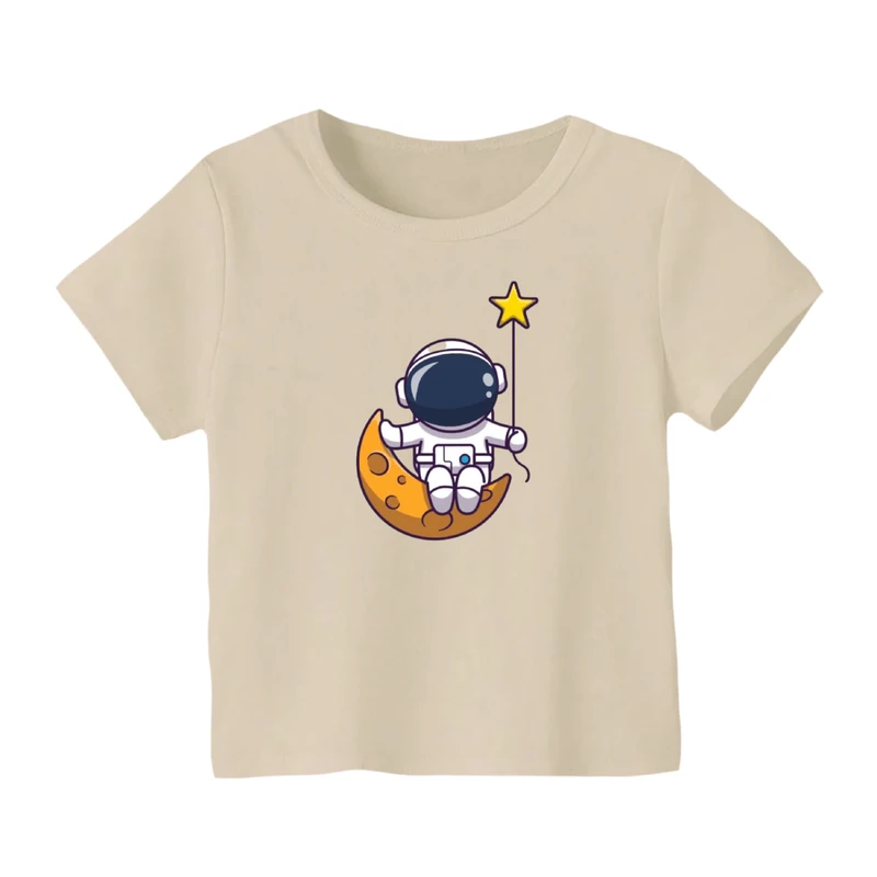 تی شرت آستین کوتاه بچگانه مدل فضانورد کد ۱۴