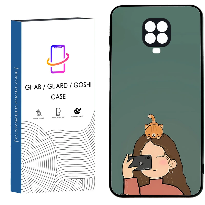 کاور قاب گارد گوشی طرح دخترانه کد 04 - TPU مناسب برای گوشی موبایل شیائومی Redmi Note 9s / Note 9 pro