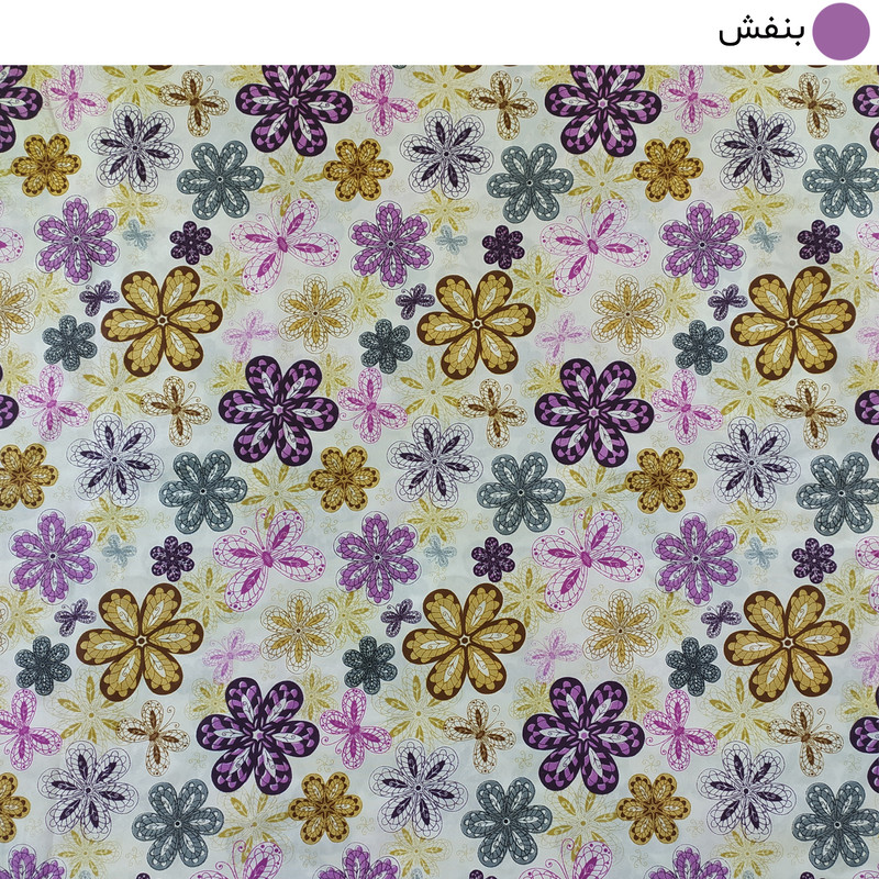 لحاف سندس مدل توسکا کد F1014 دونفره سایز 220x190 سانتی متر