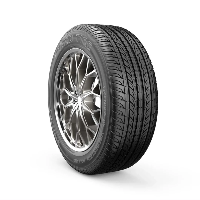 لاستیک خودرو یزد تایر تیوبلس سایز 205/60R15 مدل Mercury مناسب استفاده چهارفصل با طراحی آج پیشرفته، پایداری و ایمنی بالا در مسیرهای خشک و خیس، سواری کم‌صدا و دوام سایشی طولانی تولید 2025، دو حلقه