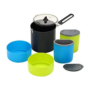 مجموعه ظروف سفری ام اس ار مدل Trail lite duo بسته 6 عددی