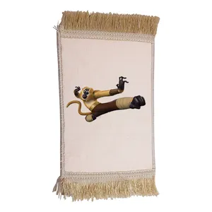 فرش ماشینی دیوارکوب مدل پاندا کونگ فو کار کد 64