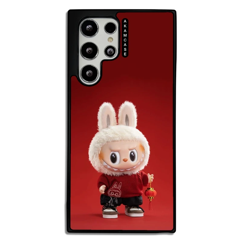 کاور آکام مدل AMC-WSGS22U-LABUBU-23 مناسب برای گوشی موبایل سامسونگ Galaxy S22 Ultra