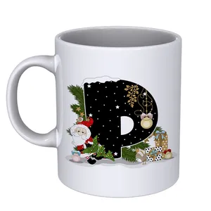 ماگ طرح سرامیکی کریسمس کد P