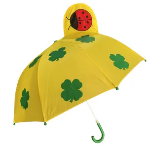 چتر بچگانه مدل سه بعدی طرح کفشدوزک کد A 3D L