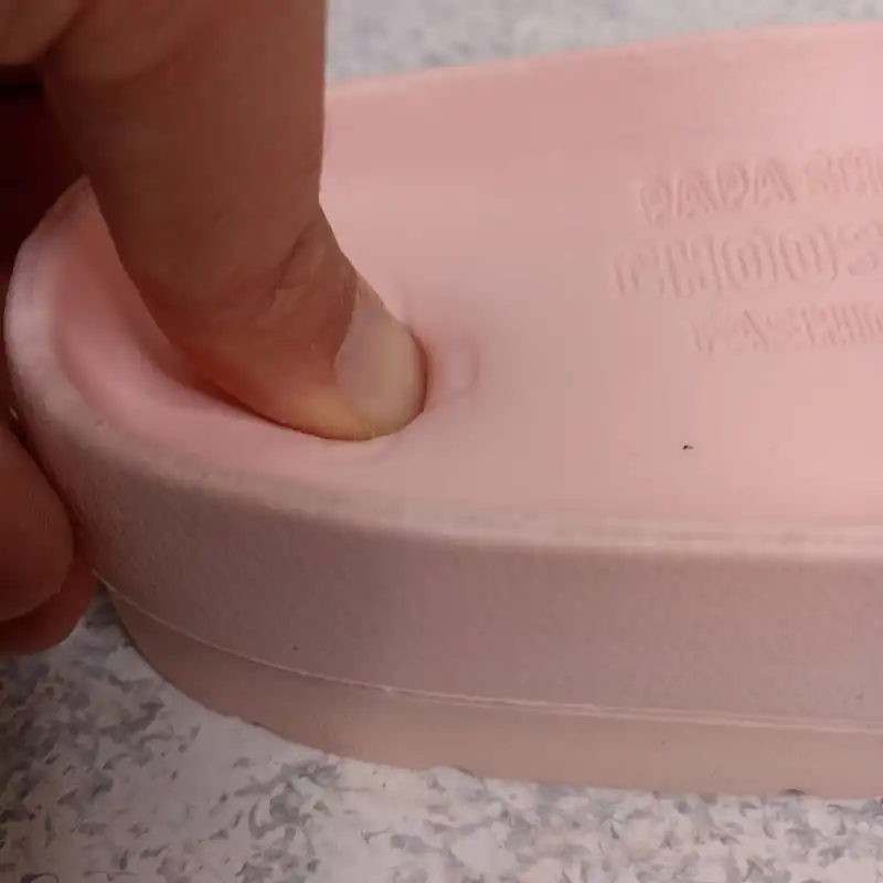 دمپایی زنانه پاپا مدل ثمین سگکدار کد 1536-LPK