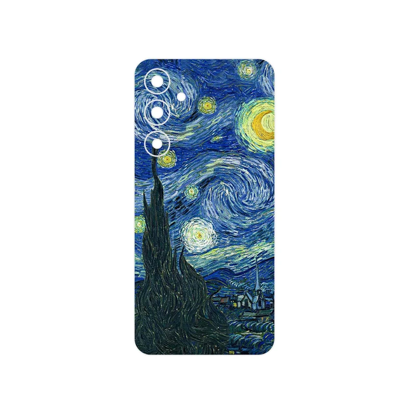 برچسب پوششی ماهوت مدل The Starry Night of van Gogh مناسب برای گوشی موبایل سامسونگ Galaxy A55