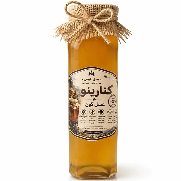 عسل طبیعی گون کنارینو - 300 گرم