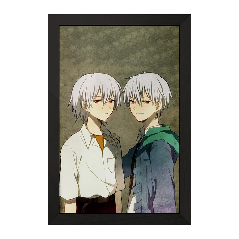 تابلو خندالو مدل آکیسا و ناگیسا انیمه میرای نیکی کد 32371