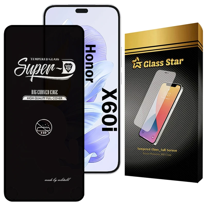 محافظ صفحه نمایش گلس استار مدل SUPERDNS مناسب برای گوشی موبایل آنر X60i
