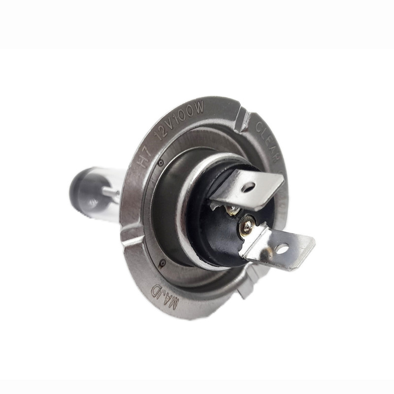 لامپ چراغ جلو خودرو مجد مدل 12V 100W پایه H7 مجموعه دو عددی