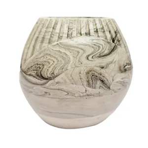 گلدان بتنی مدل شیاردار طرح اطلس کد 08