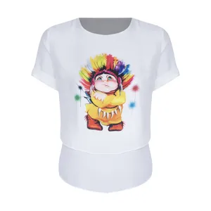 بلوز زنانه مدل کیمیا طرح بچه سرخپوست