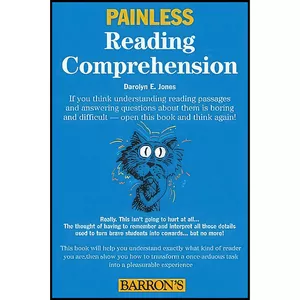کتاب Painless Reading Comprehension  اثر Darolyn Jones انتشارات Barron&#39;s Educational Series
