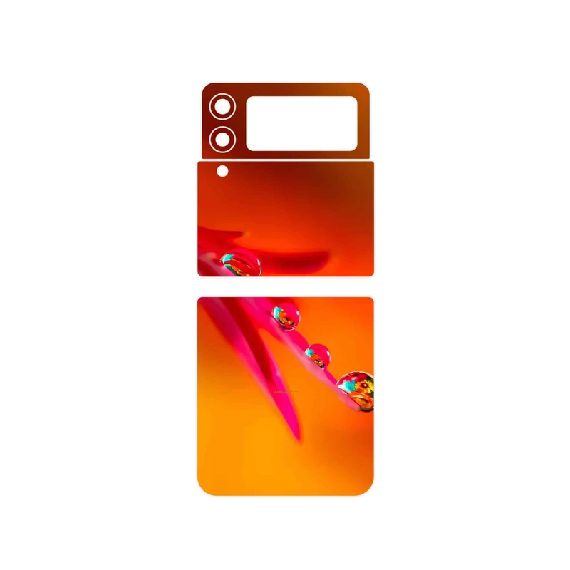 برچسب پوششی ماهوت مدل Plant dew مناسب برای گوشی موبایل سامسونگ Galaxy Z Flip3 5G