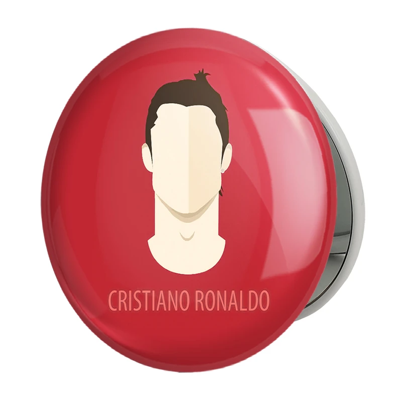 آینه جیبی خندالو طرح کریستیانو رونالدو مدل تاشو کد 13936 