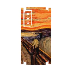 MAHOOT The Scream of Munch-FullSkin Cover Sticker for Samsung Galaxy S21 FE 5G