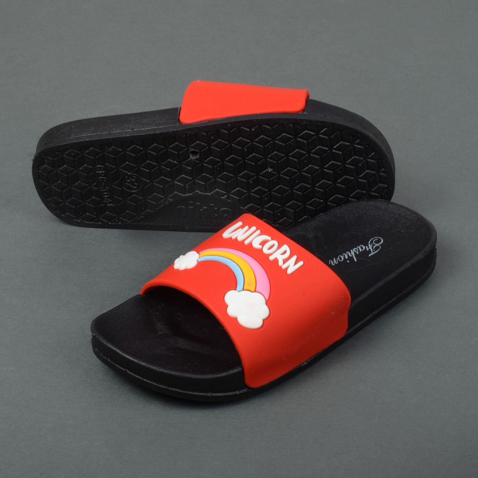 دمپایی دخترانه نیکتا مدل یونیکورن کد BL.3365 - - 14