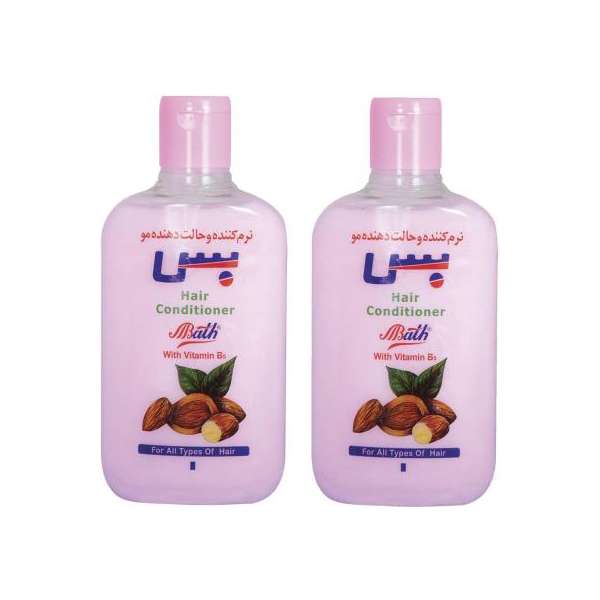 شامپو مو بس مدل Almond  حجم 280 میلی لیتر بسته 2 عددی