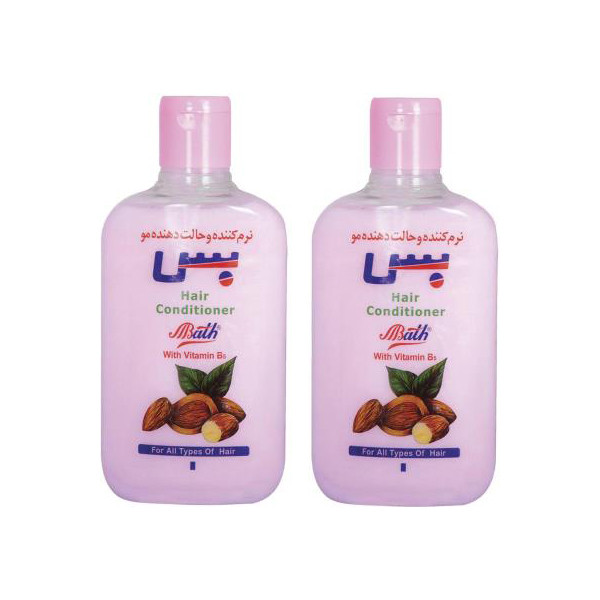 شامپو مو بس مدل Almond  حجم 280 میلی لیتر بسته 2 عددی