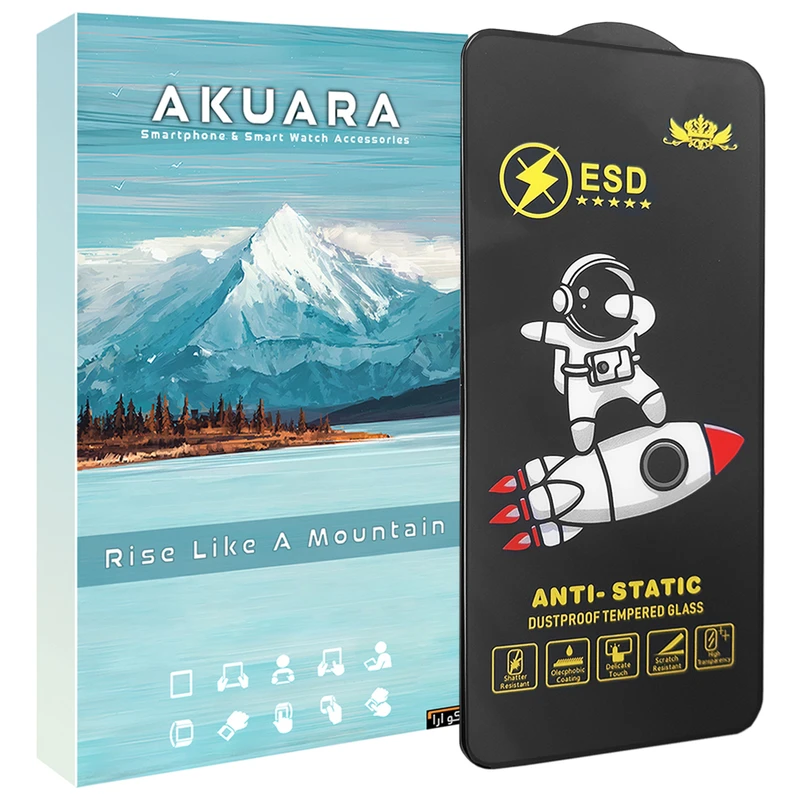 محافظ صفحه نمایش آکوآرا مدل Astronaut AKU مناسب برای گوشی موبایل شیائومی Redmi K40 Gaming / K50 Gaming / Note 12 Pro 5G / Note 12 Pro Plus / Note 13 Pro 4G / Note 13R Pro