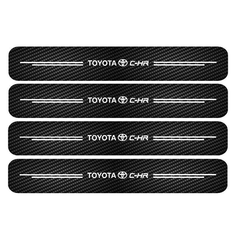 برچسب پارکابی خودرو رادیانس مدل کربن کد J31 مناسب برای تویوتا سی اچ آر بسته 4 عددی