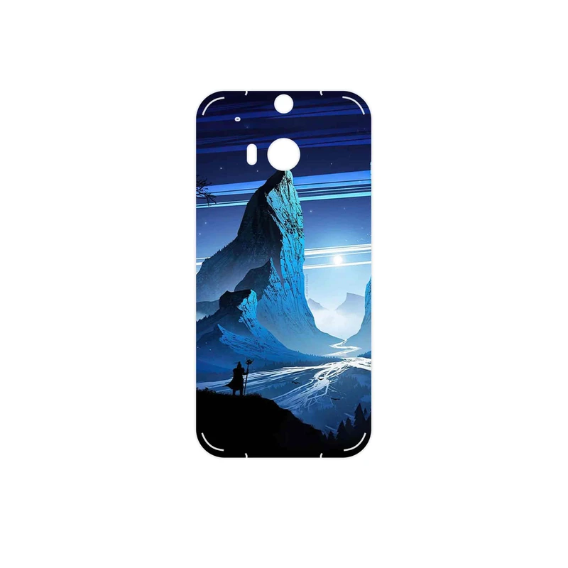 برچسب پوششی ماهوت مدل Blue Mountains Digital Art مناسب برای گوشی موبایل اچ تی سی One M8