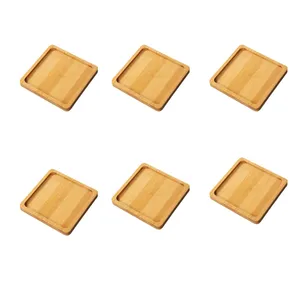 زیر لیوانی مدل بامبو  SQ10 کد DGQ52001019 مجموعه 6 عددی
