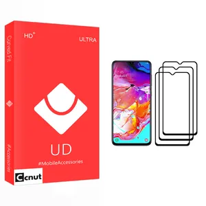 Coconut UD Glass Screen Protector For Samsung Galaxy A70 Pack Of 3