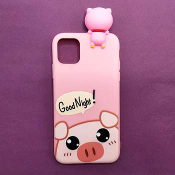 کاور مدل خوک کد 01 مناسب برای گوشی موبایل اپل iPhone 11 
