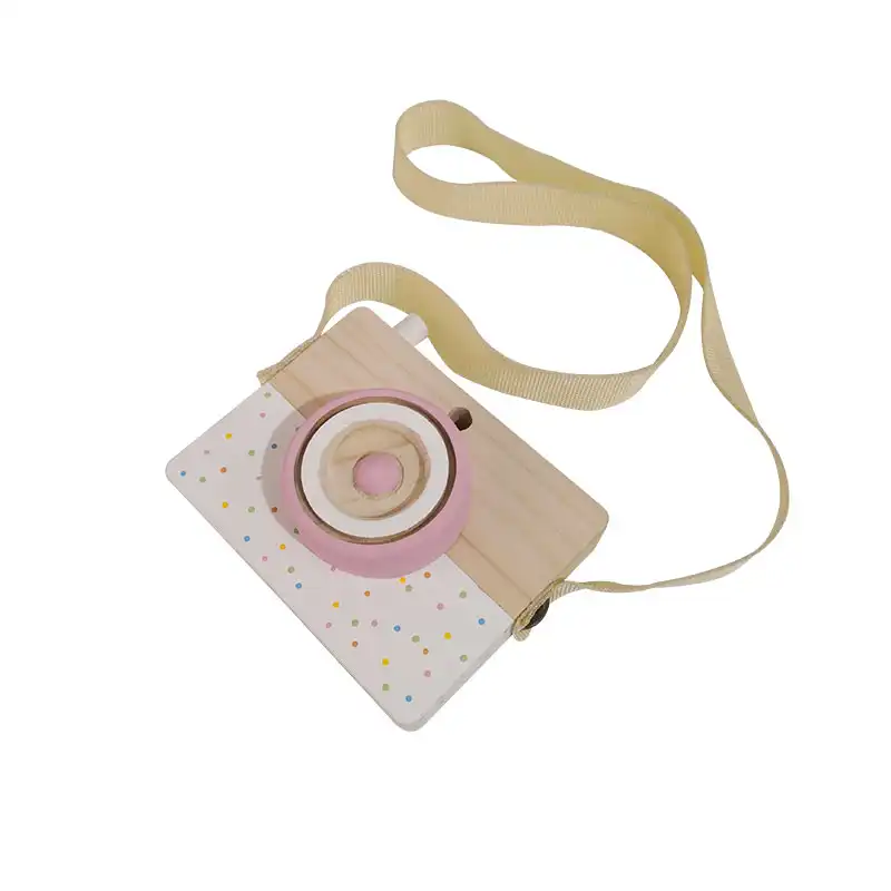 اسباب بازی چوبی طرح دوربین عکاسی فانتزی مدل MKT19B-A