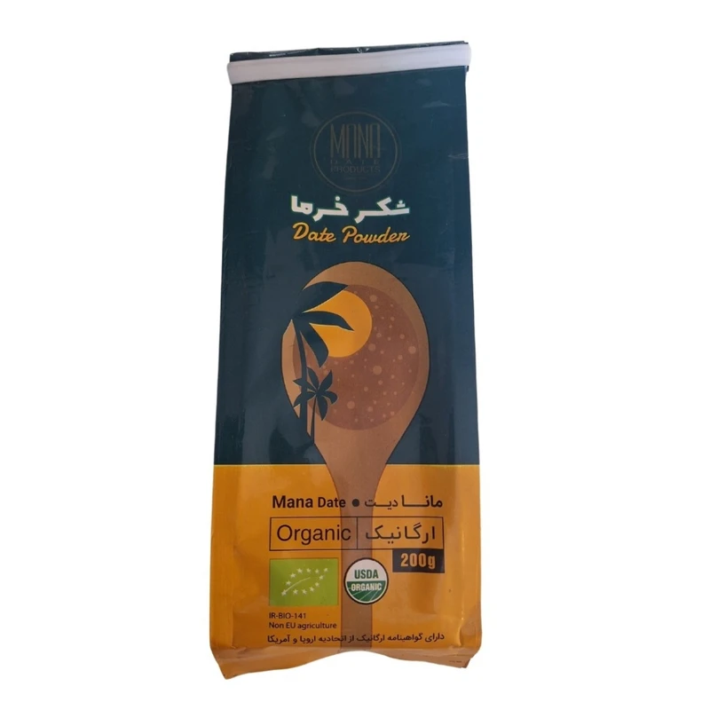 شکر خرما ارگانیک مانادیت-200 گرم