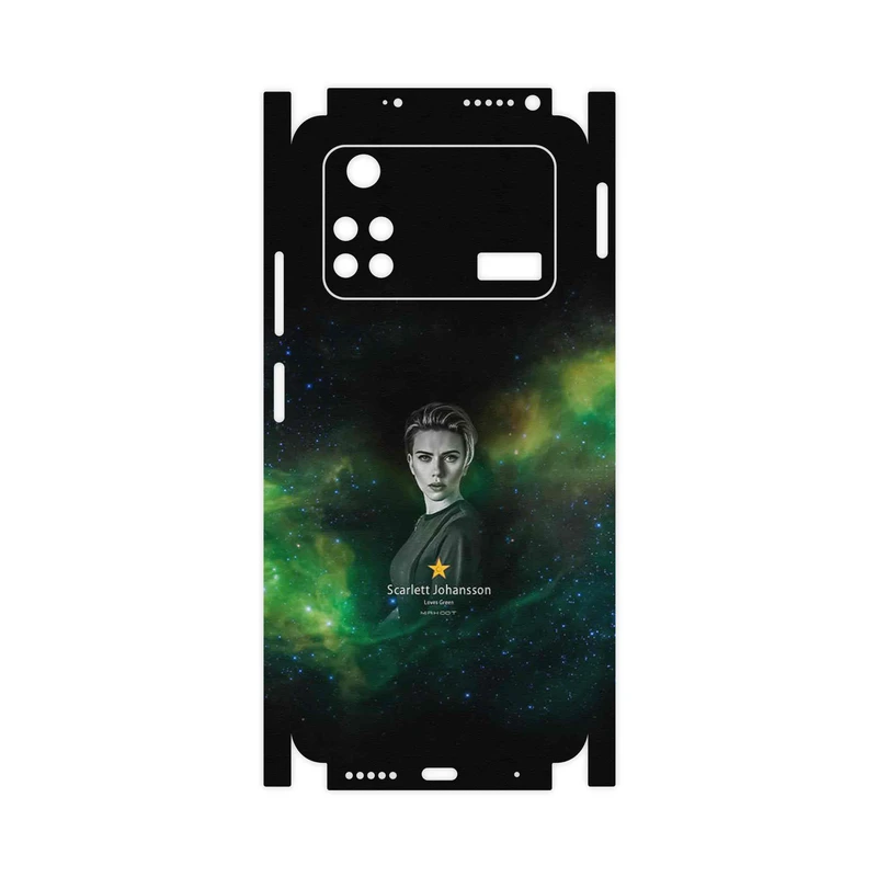 برچسب پوششی ماهوت مدل Scarlett Johansson-FullSkin مناسب برای گوشی موبایل شیائومی Poco M4 Pro 4G