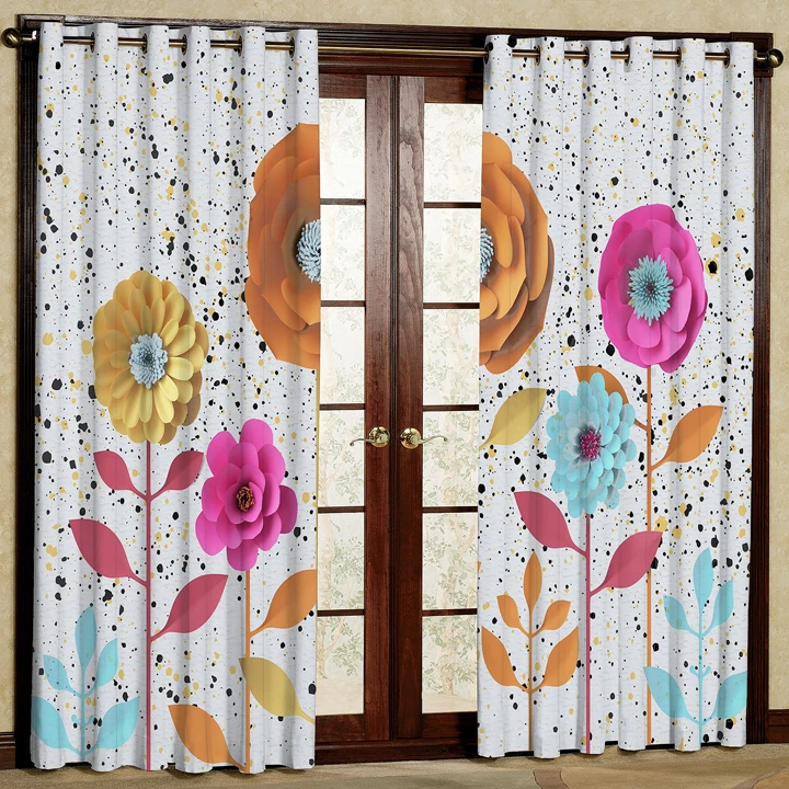 پرده پانچی کد 5258 سایز 280x140 سانتی متر