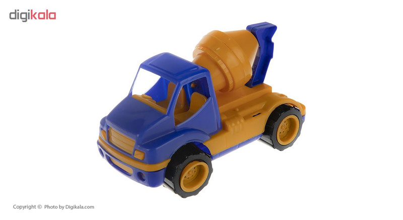 ماشین راه سازی اسباب بازی روی دی توی مدل Cunstruction Truck مجموعه 3 عددی