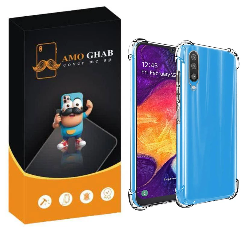 کاور عمو قاب مدل Crystal مناسب برای گوشی موبایل سامسونگ Galaxy A50 / A50s / A30s