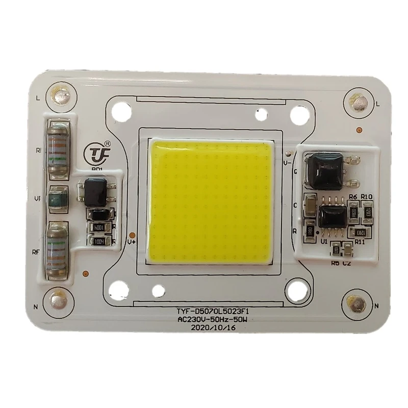 چیپ پروژکتور ال ای دی 50 وات تی وای اف مدل ML-C-50w-TYF