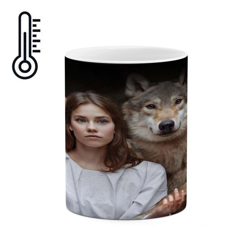 ماگ حرارتی کاکتی مدل دختر کد mgh15528