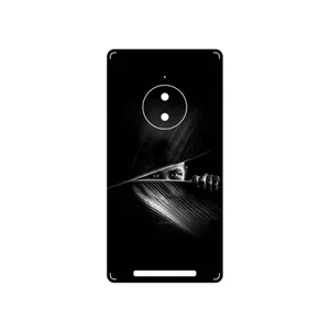MAHOOT Black Portrait Cover Sticker for Nokia Lumia 830