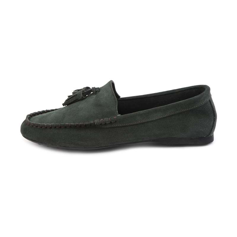  کفش کالج زنانه شوپا مدل dg1000dark green