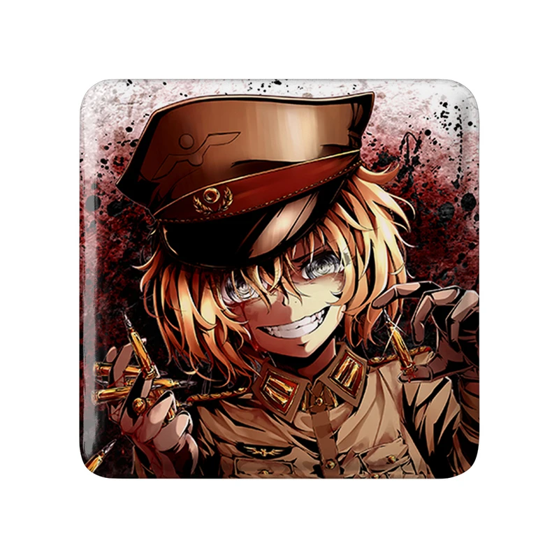 پیکسل خندالو طرح تانیا انیمه یوجو سنکی مدل مربعی کد 34672