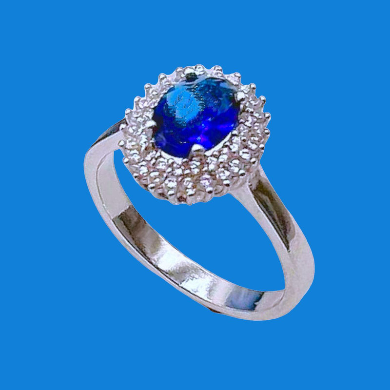 انگشتر نقره زنانه مدل مرصاد 078