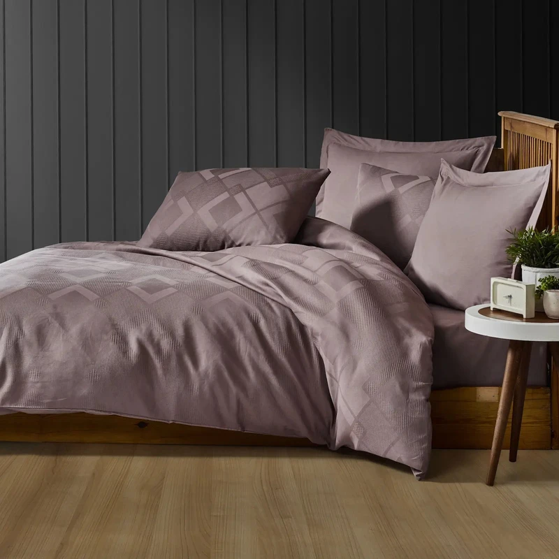 سرویس ملحفه 2 نفر 6 تکه شاهسِر مدل لاتینا کویین