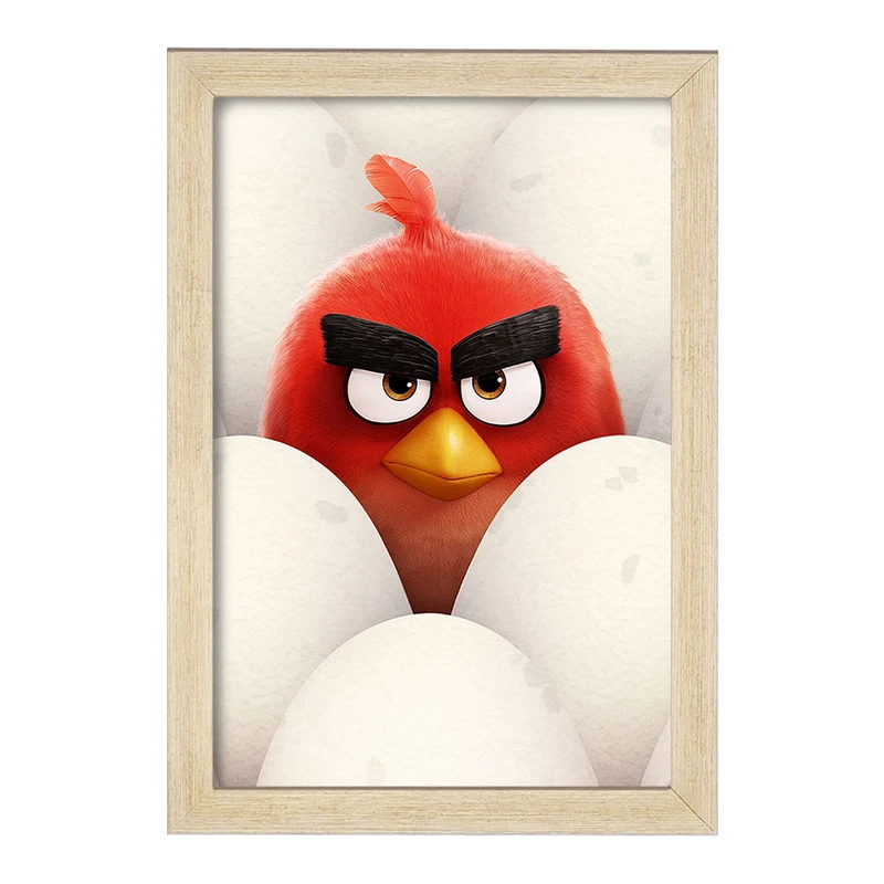 تابلو خندالو مدل پرندگان خشمگین Angry Birds  کد 13876