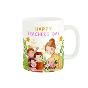ماگ طرح روز معلم زیبا teacher کد 222