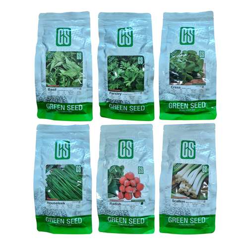 بذر سبزی خوردن گرین سید مدل GSW6 مجموعه 6 عددی