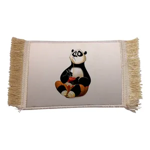 فرش ماشینی دیوارکوب مدل پاندا کونگ فو کار کد 39