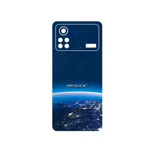 MAHOOT Space X Cover Sticker for Xiaomi Poco X4 Pro 5G