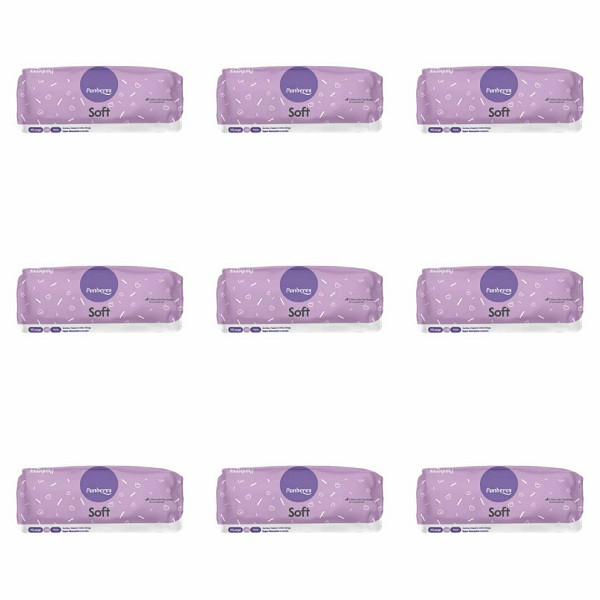 نوار بهداشتی پنبه ریز مدل Lida مجموعه 9 عددی نوار بهداشتی پنبه ریز مدل Lida مجموعه 9 عددی
